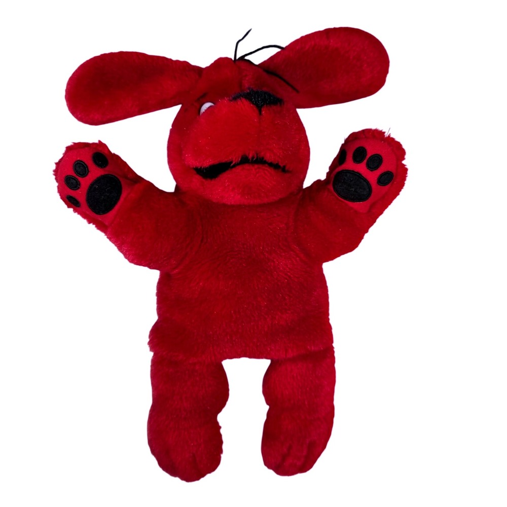 Scholastic Clifford the Big Red Dog Plush Hand Puppet Toy Kids 12" Side Kicks